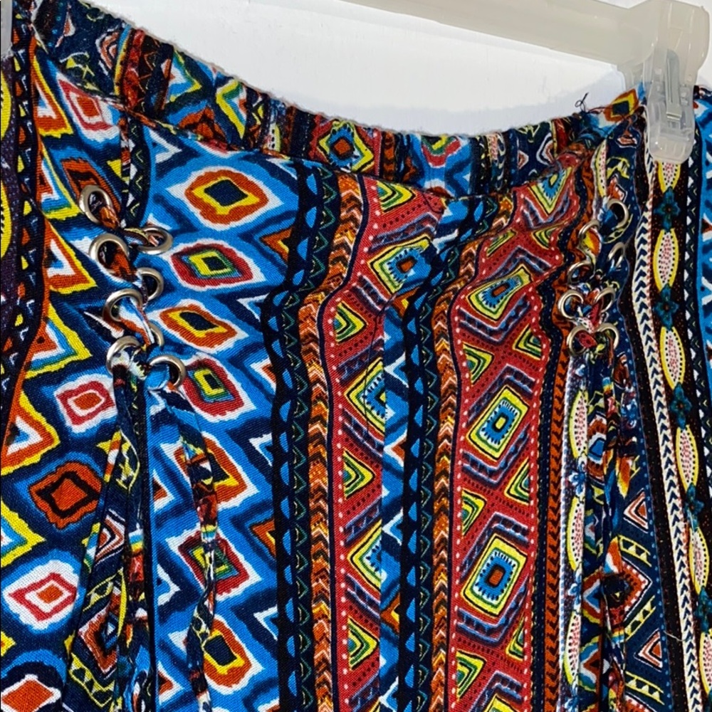 Patterned summer pants - Picture 2 of 3